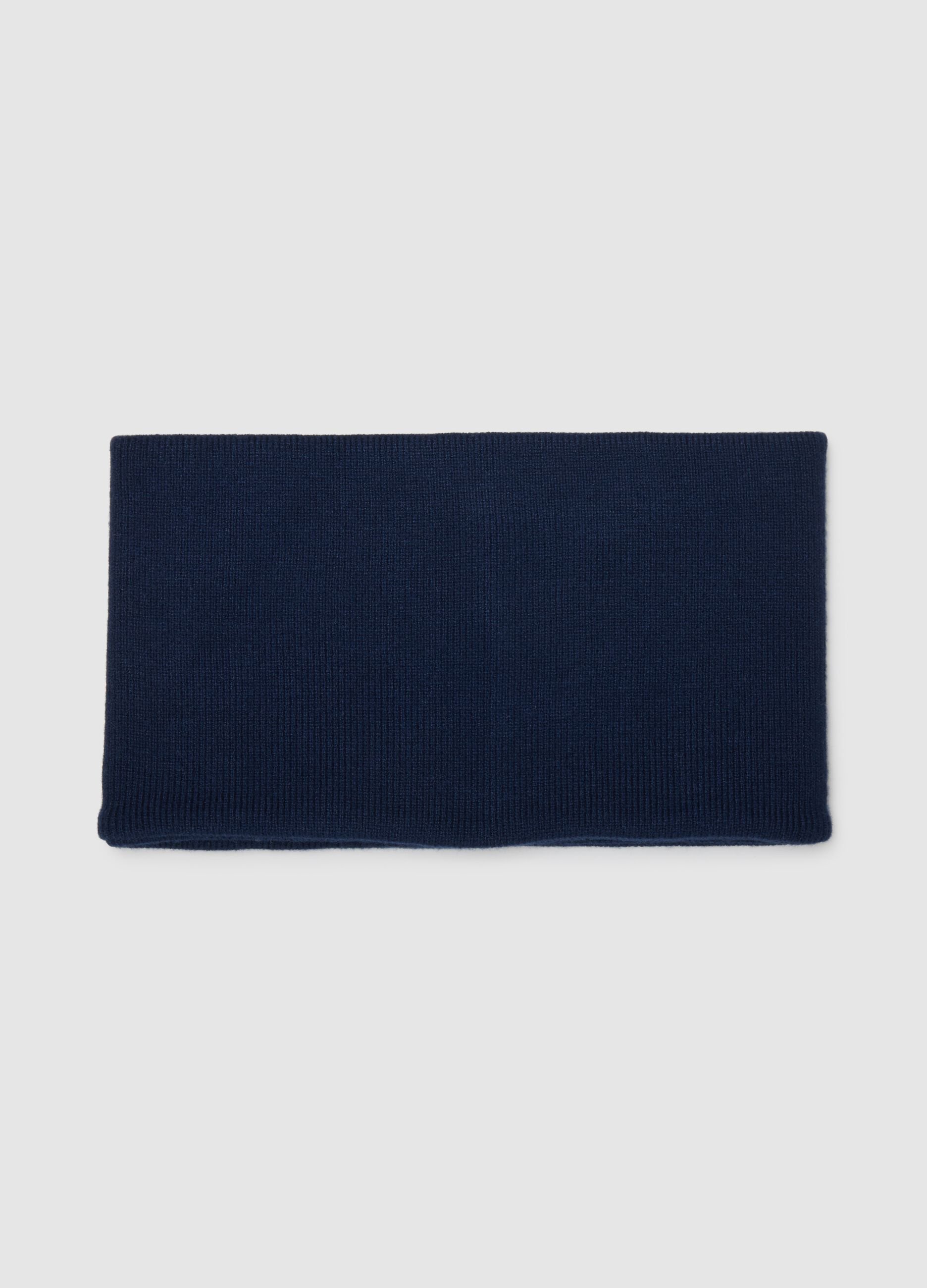 Children's heavy blue scarf