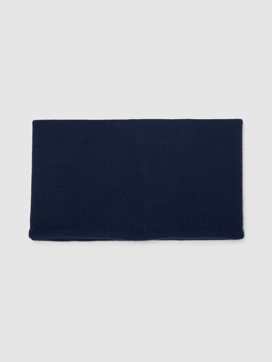 Children's heavy blue scarf_0