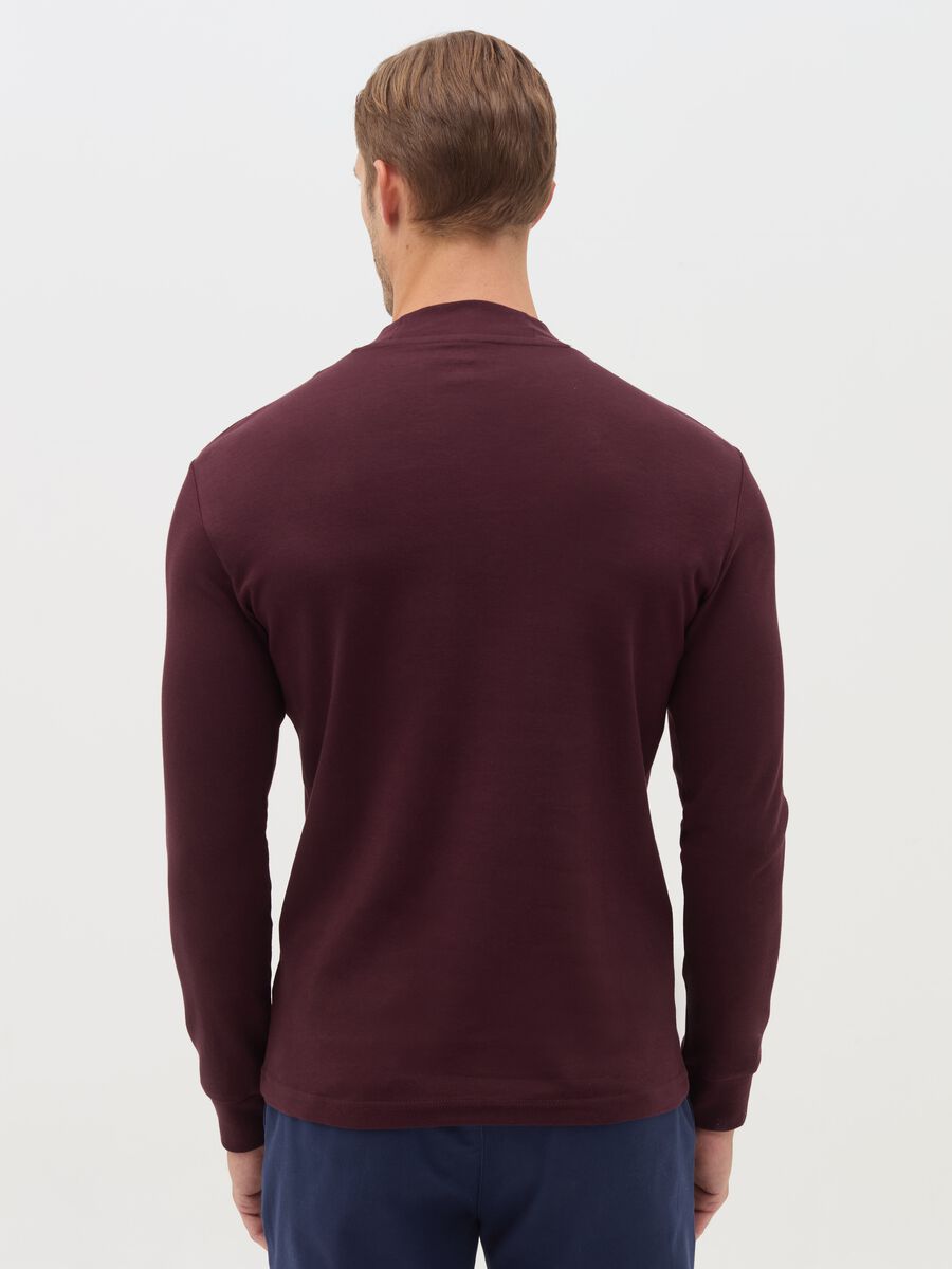 Long-sleeved T-shirt in interlock cotton_2