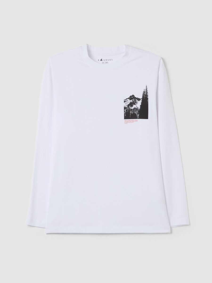 T-shirt with White Mountain Park print_4