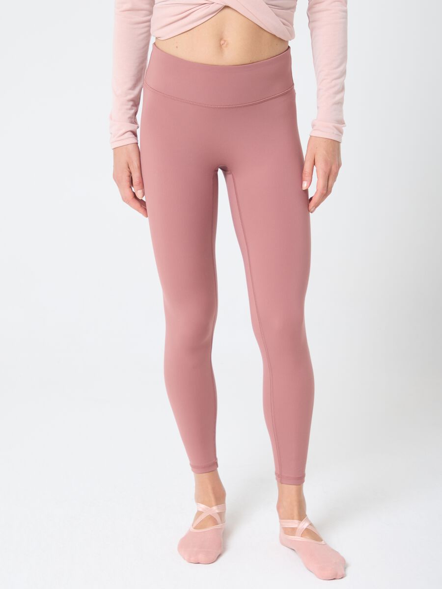 High-waisted technical fabric leggings by ALTAVIA STUDIO_1