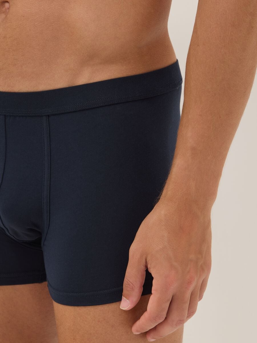 2-pack of blue stretch Supima cotton boxers_3
