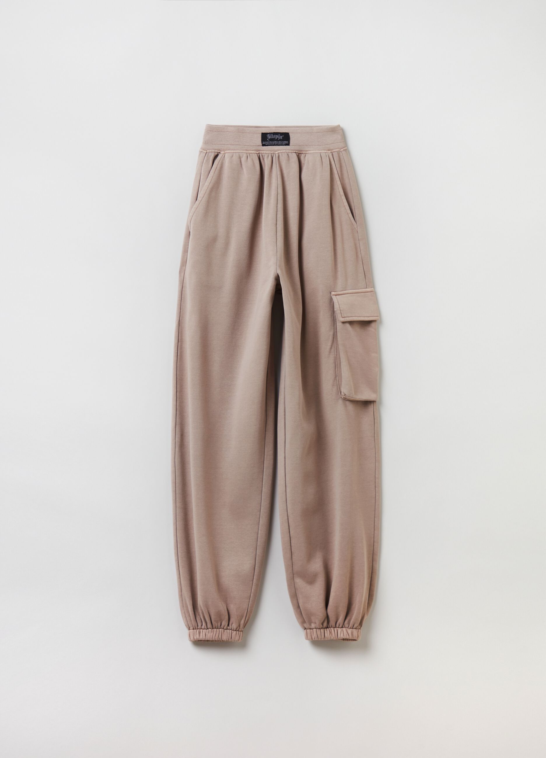 Jogger Cargo Sweatpants Sand_5