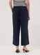 Blue palazzo trousers in a viscose blend, regular fit_2