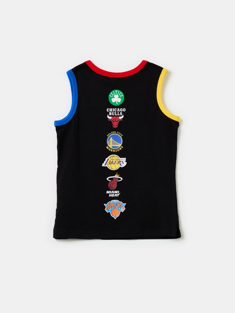 Racerback vest with NBA teams’ logos print_1