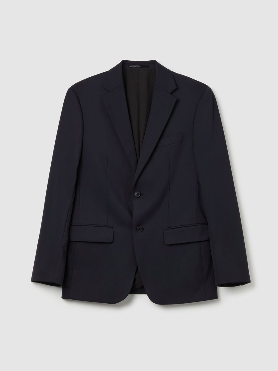 Blazer in tessuto tecnico _4