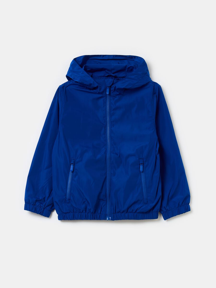 Waterproof jacket with hood_0