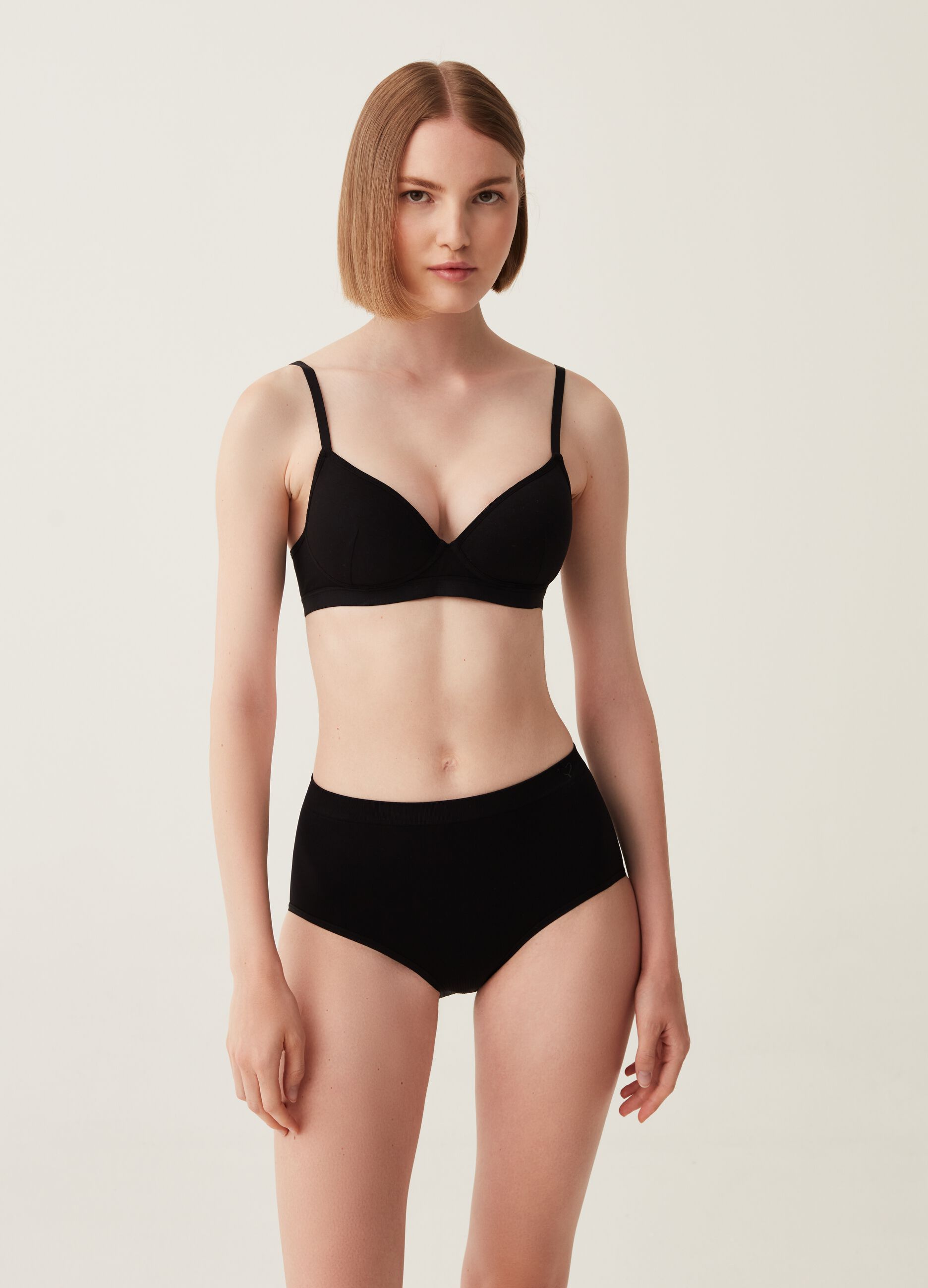 Slip a vita alta seamless The One_1