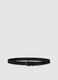 Braided Black Genuine Leather Belt_0