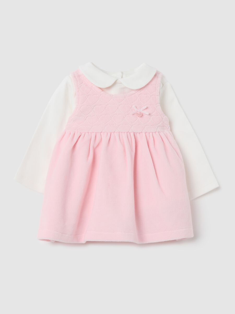 Multicoloured pure cotton baby dress_0