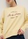 Yellow cotton blend sweatshirt regular fit_3