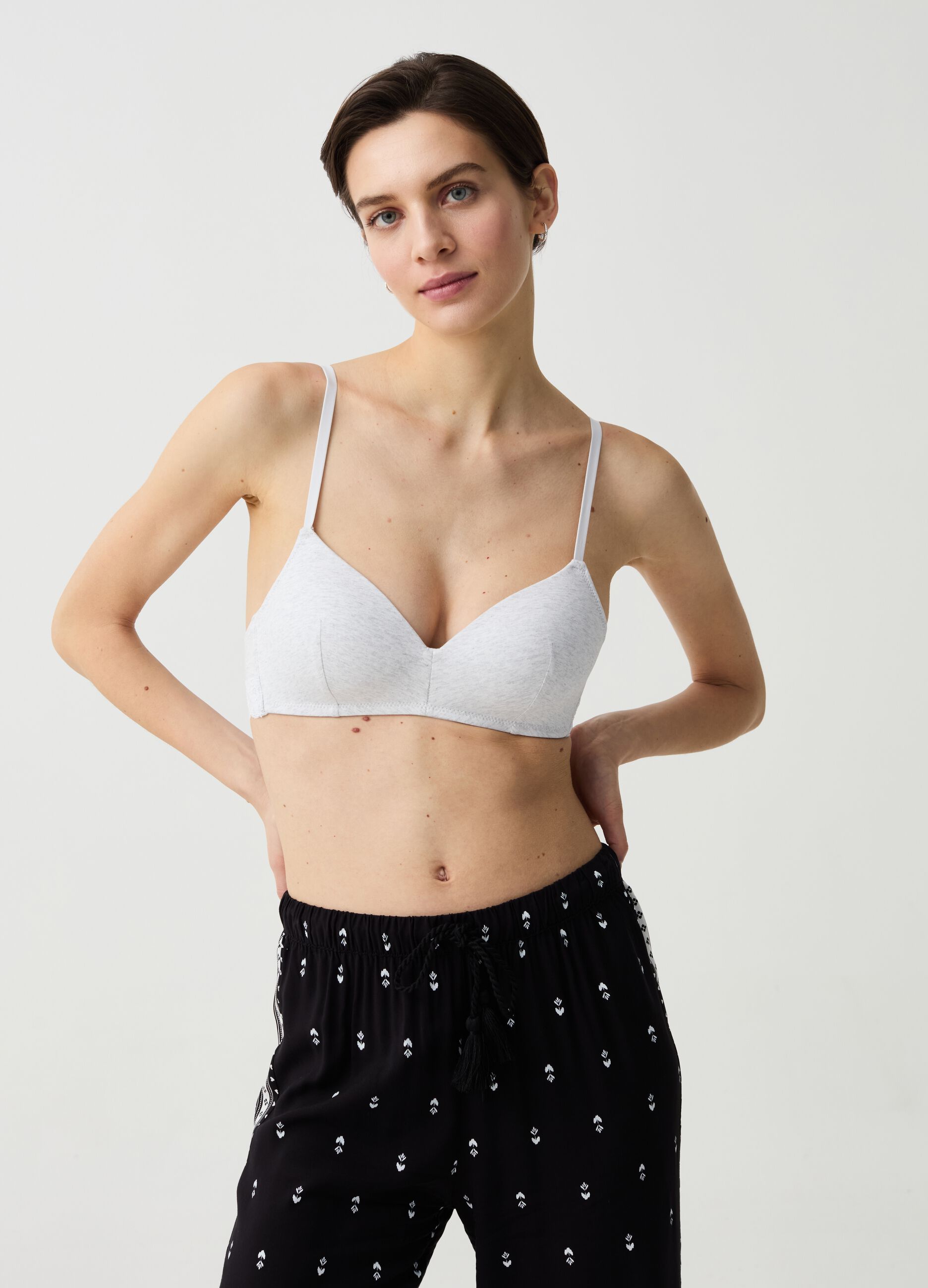 Reggiseno Nicole in cotone bio stretch