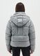 Silver Grey The Iconic Puffer Jacket with Hood_2