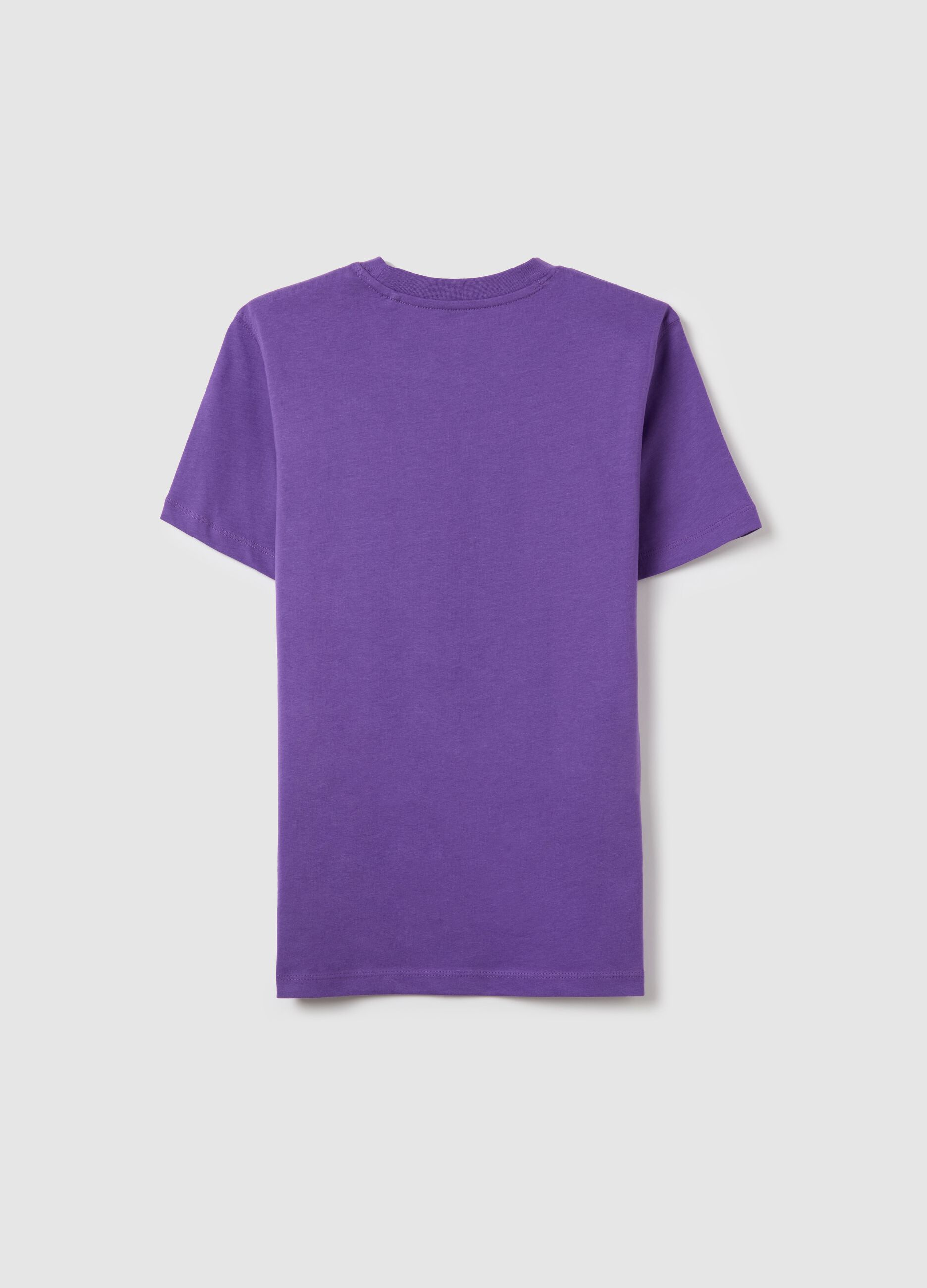 T-shirt in cotone con stampa "New Street Skate Contest"