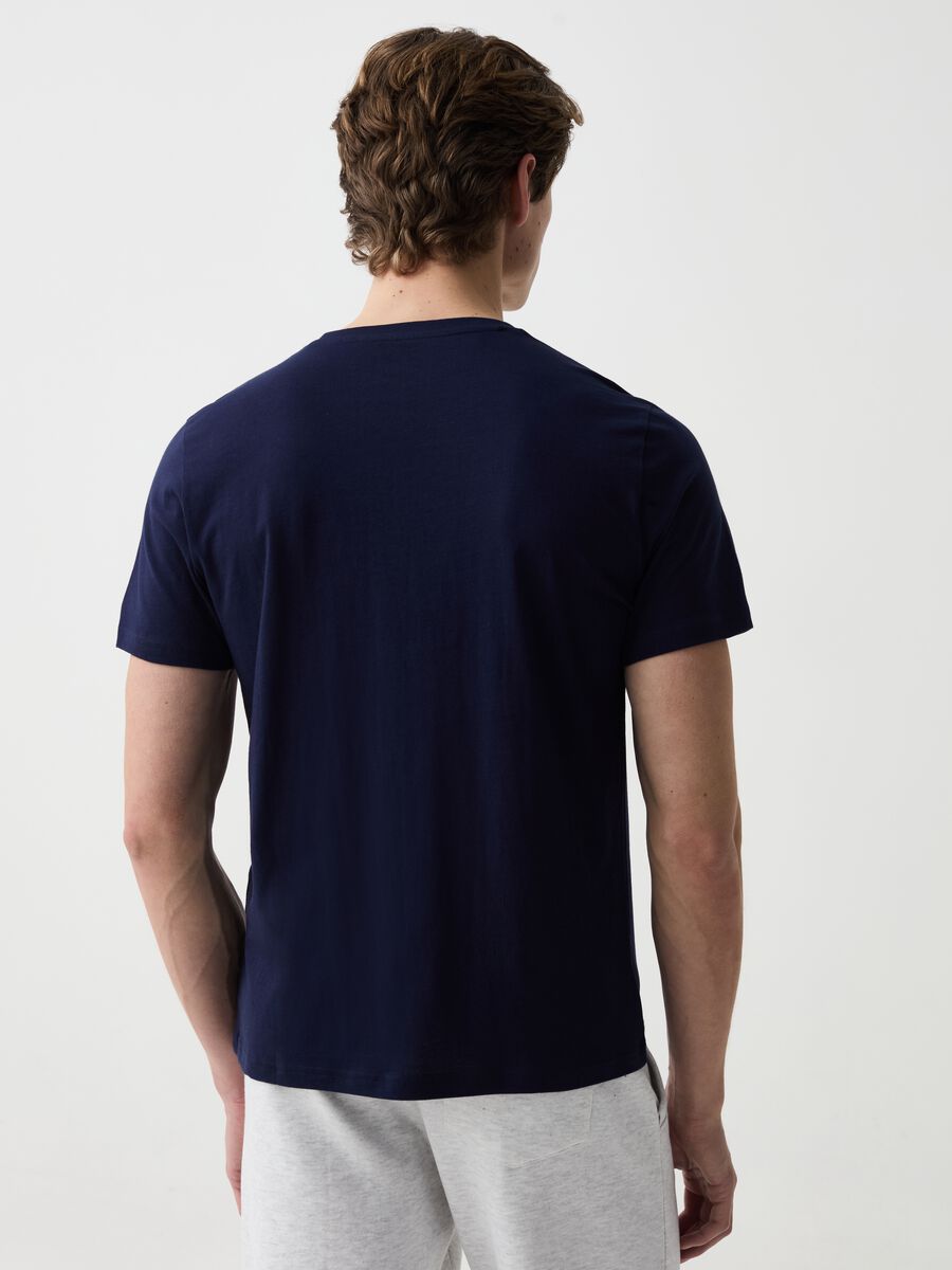 Cotton T-shirt with round neck_2