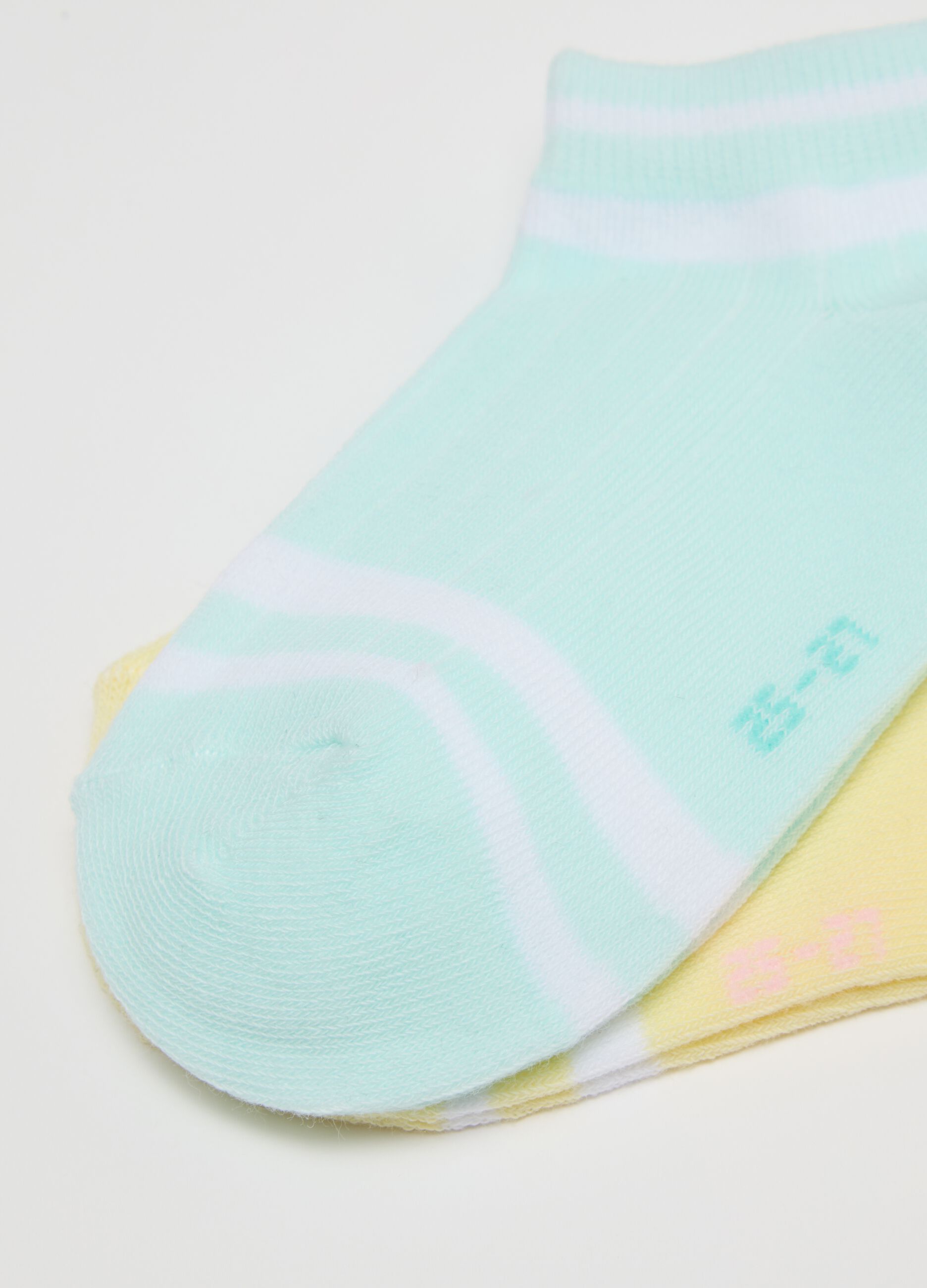 Girls' Cotton Multicolour Sock Multipack