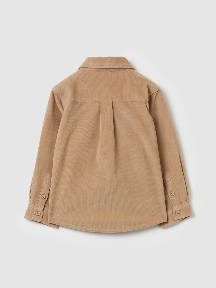 Shirt in cotton corduroy_1