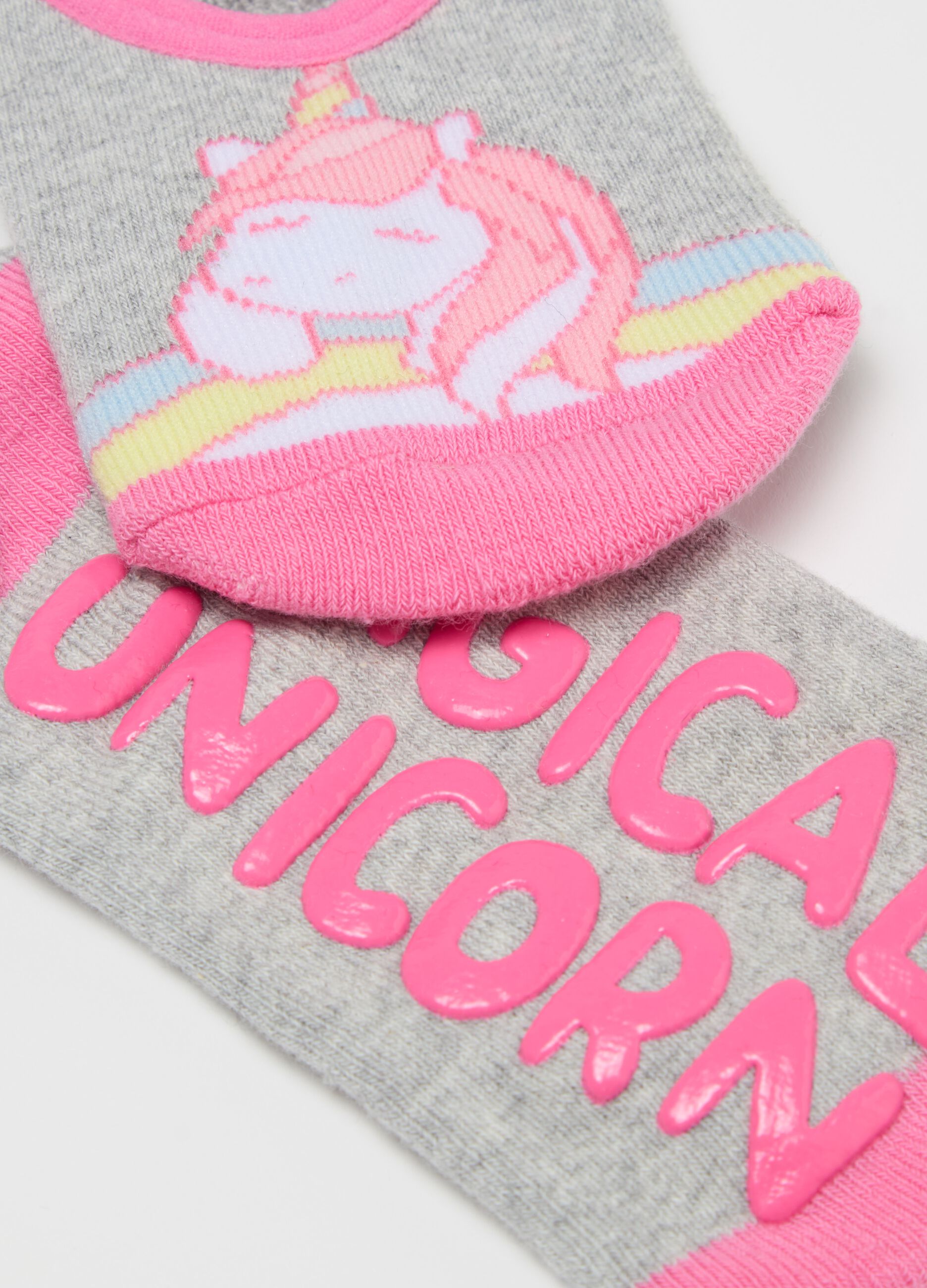 Slipper socks with elastic band