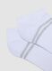3-pack of white and grey ankle sports socks in stretch organic cotton_1