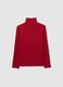 Boy's red pure cotton jumper regular fit_1