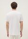 White pure cotton T-shirt with front print, regular fit_3