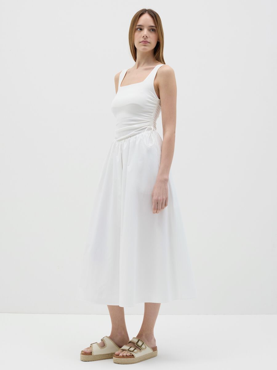 White Sleeveless Summer Dress B.Angel_0