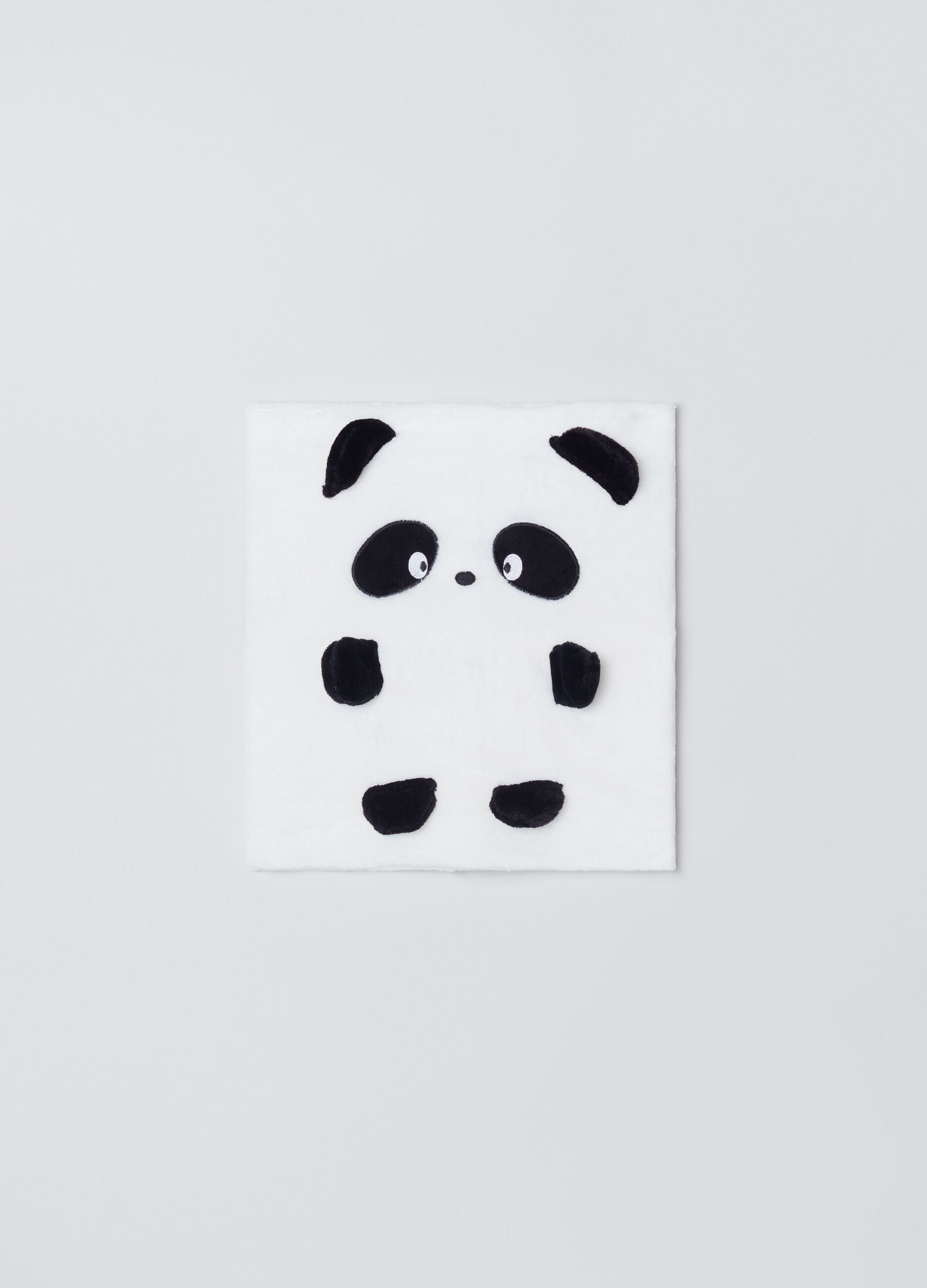 Coperta in velour con panda_0