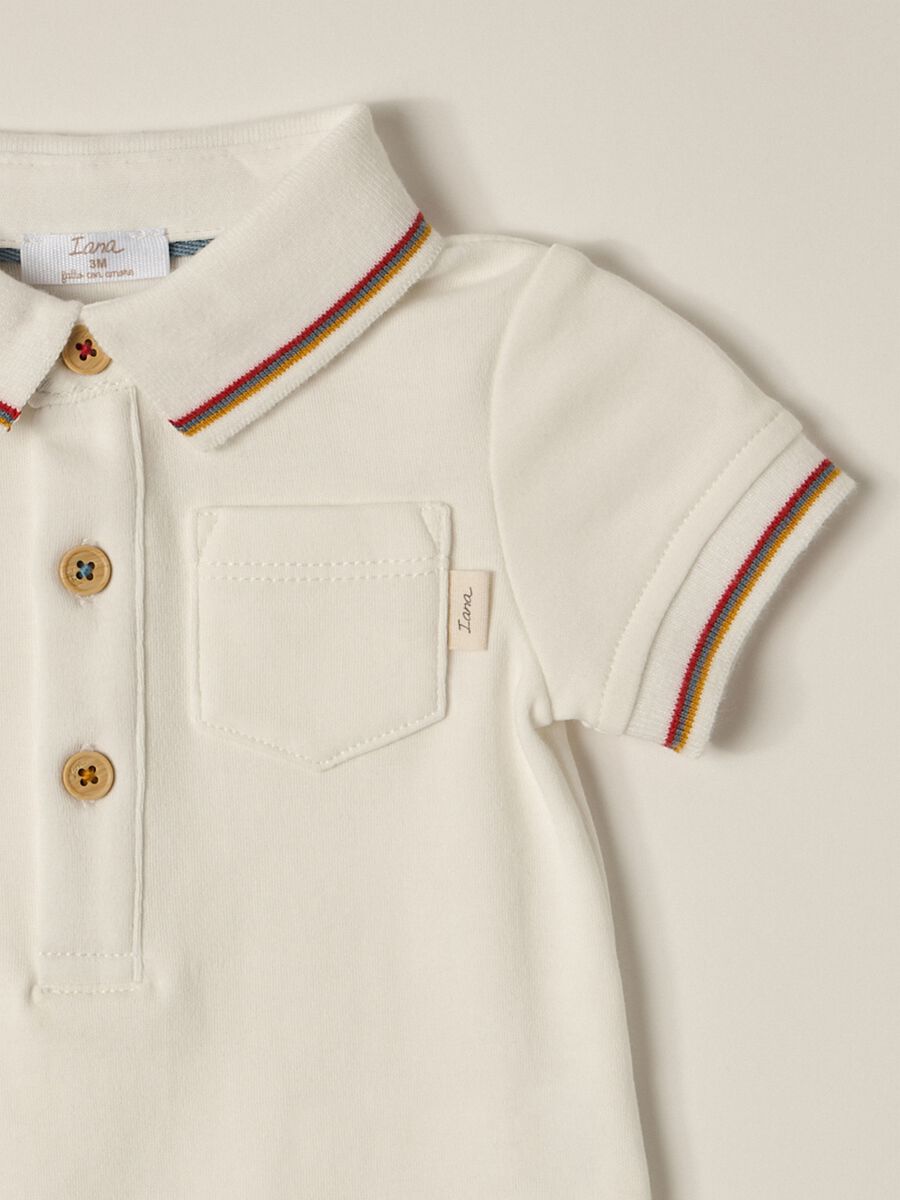 IANA newborn boy bodysuit in 100% cotton interlock_2