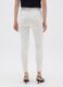 Women's white skinny fit denim jeans_2