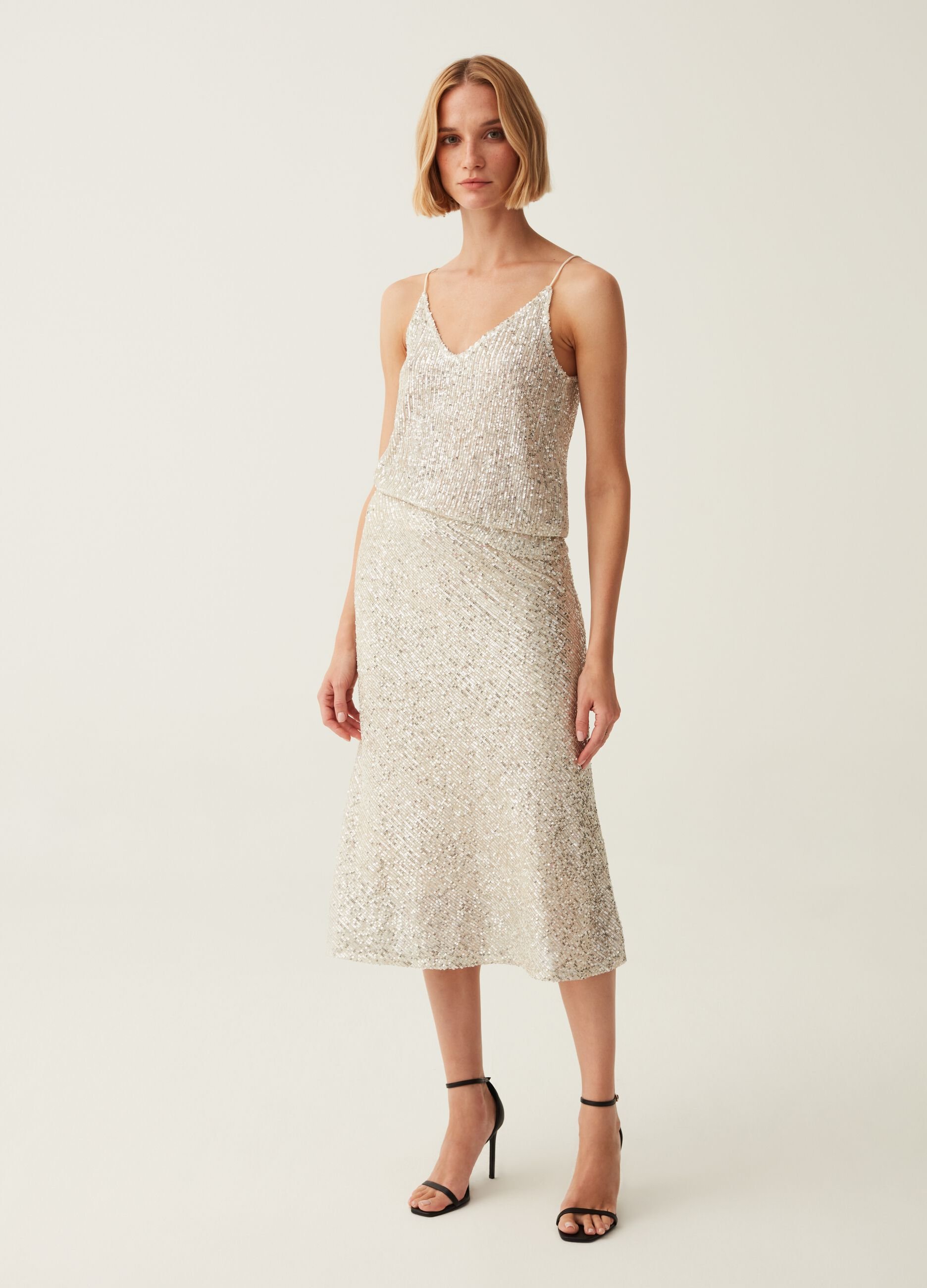 Ovs abito paillettes online