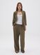 Women's Wide Green Trousers_0