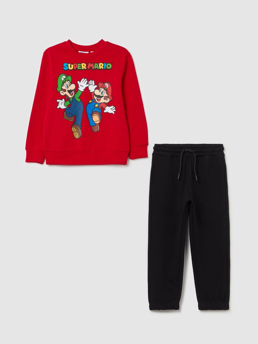 Fleece jogging set with Super Mario™ print_0