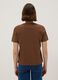 Brown pure cotton T-shirt_2