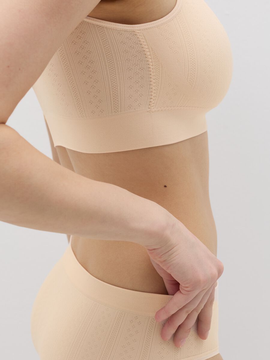 Pointelle bralette in microfibre_2