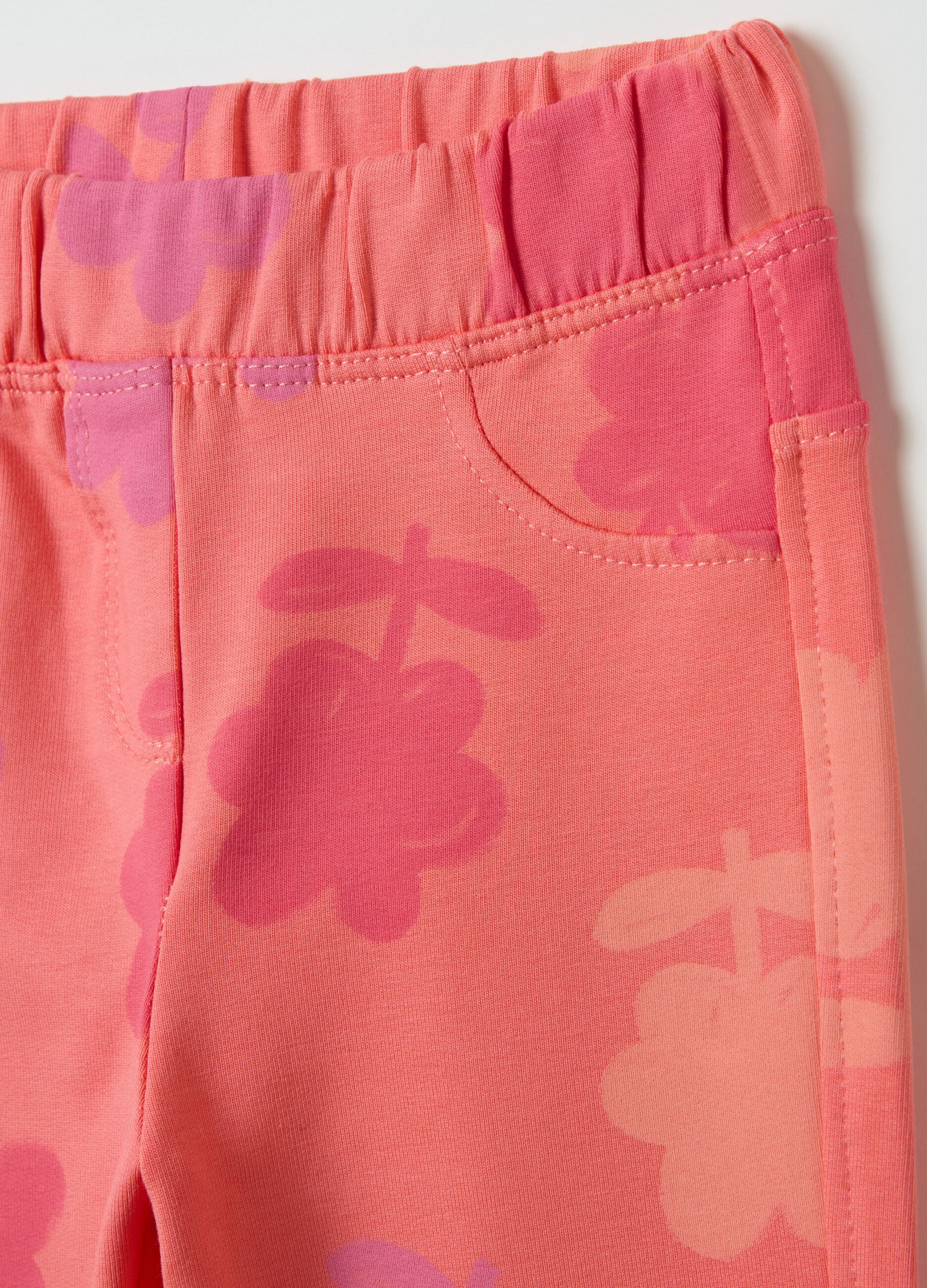 Treggings with all-over print