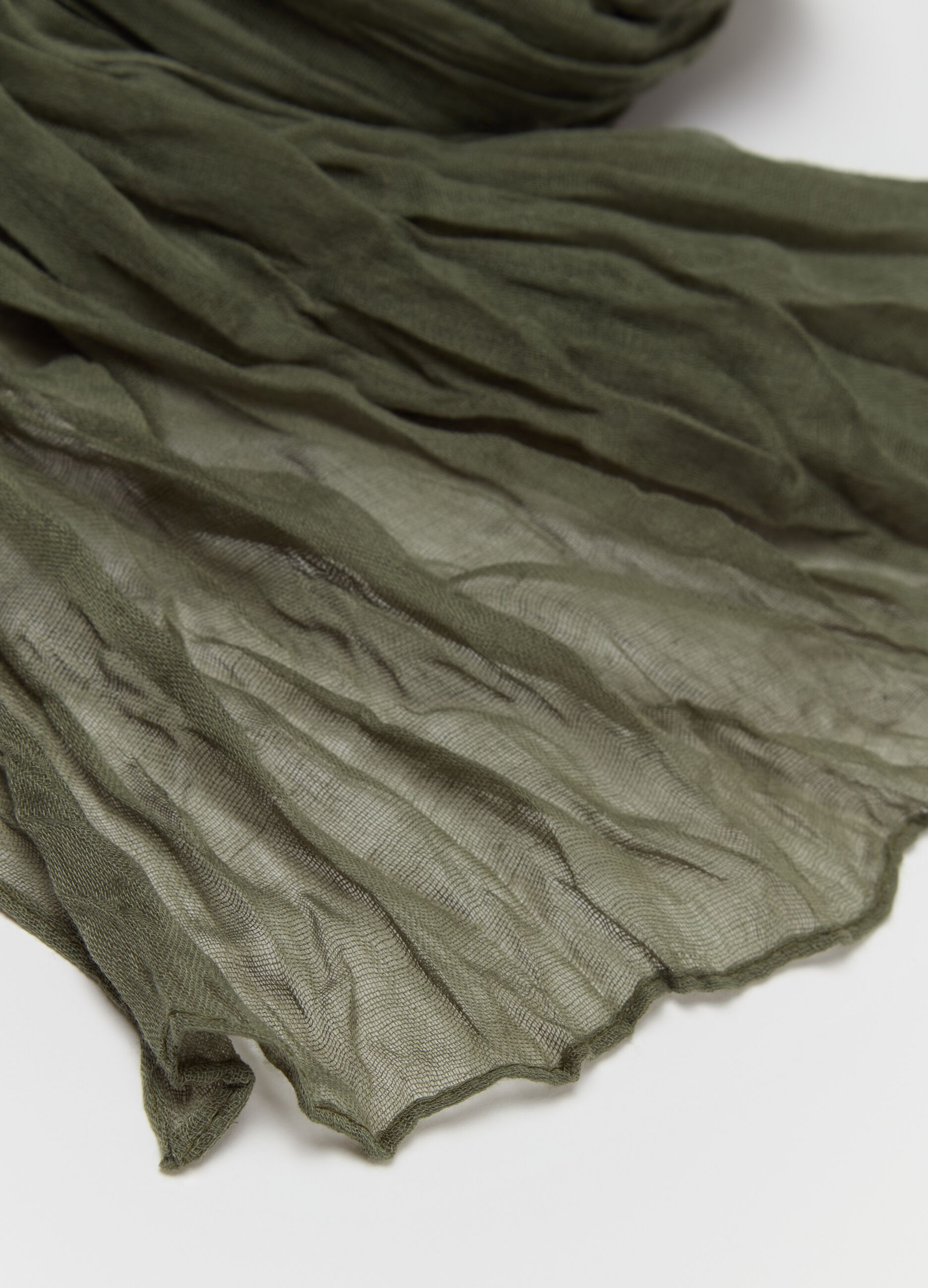Pashmina effetto crinkle