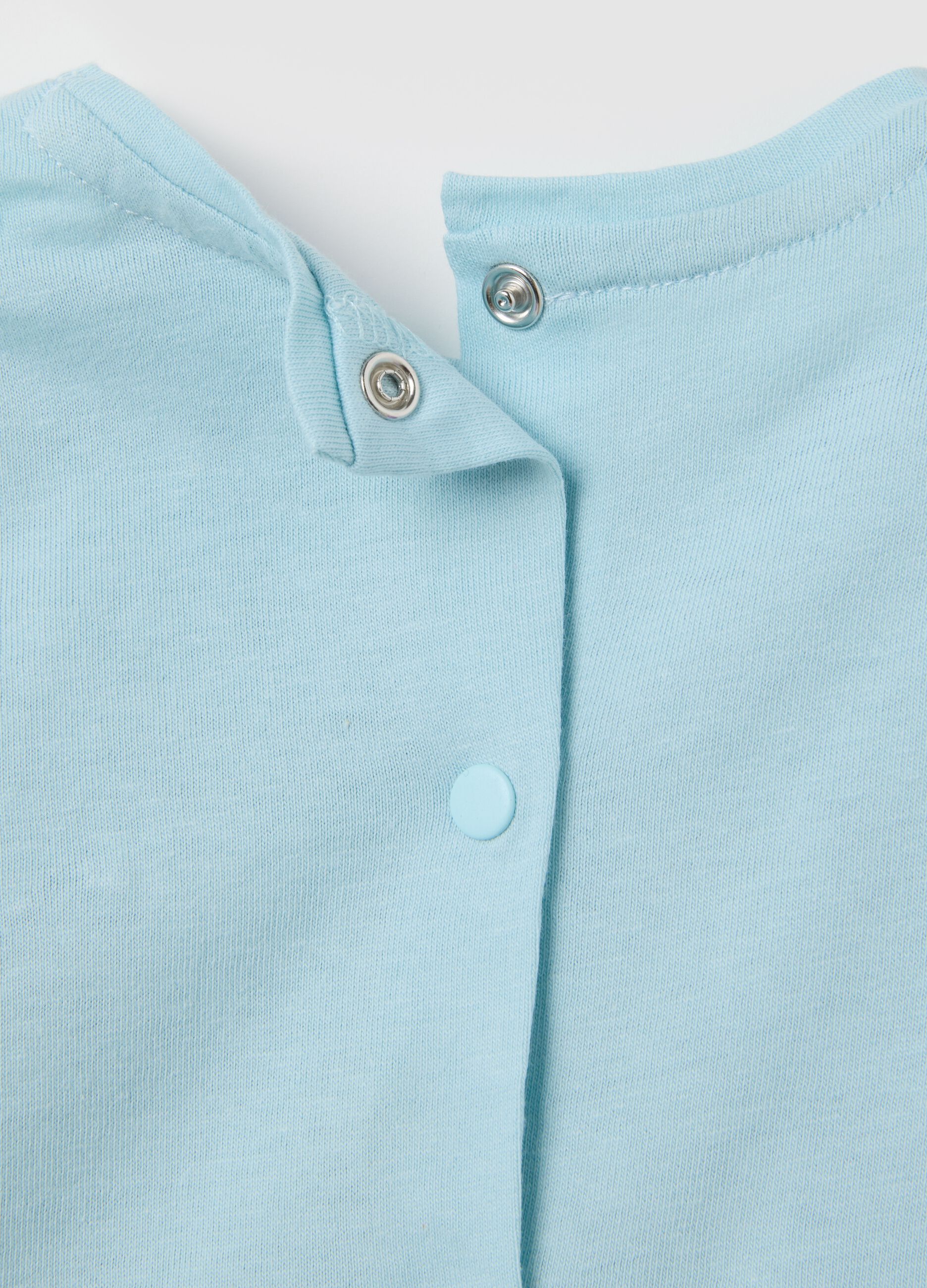 Girls' pure cotton azure regular fit top