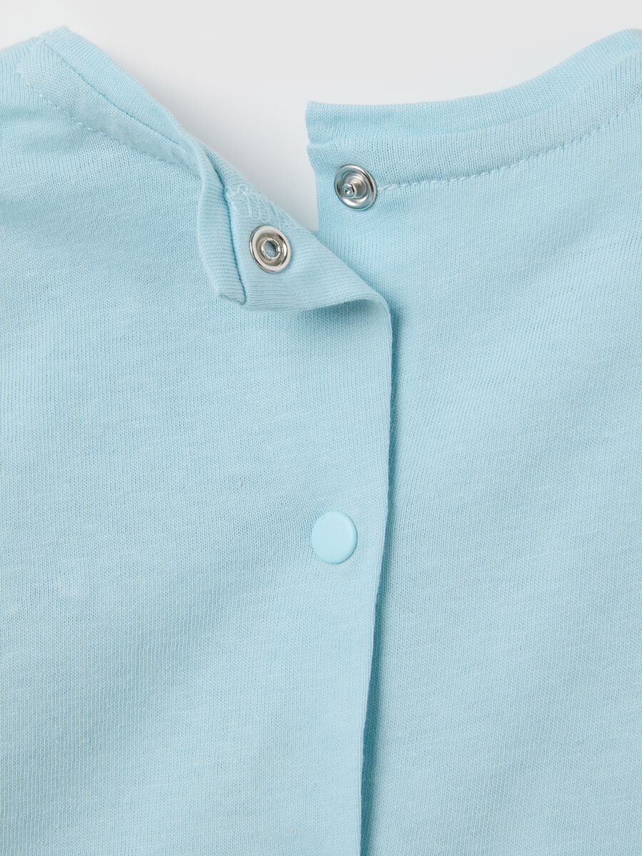 Girls' pure cotton azure regular fit top_3