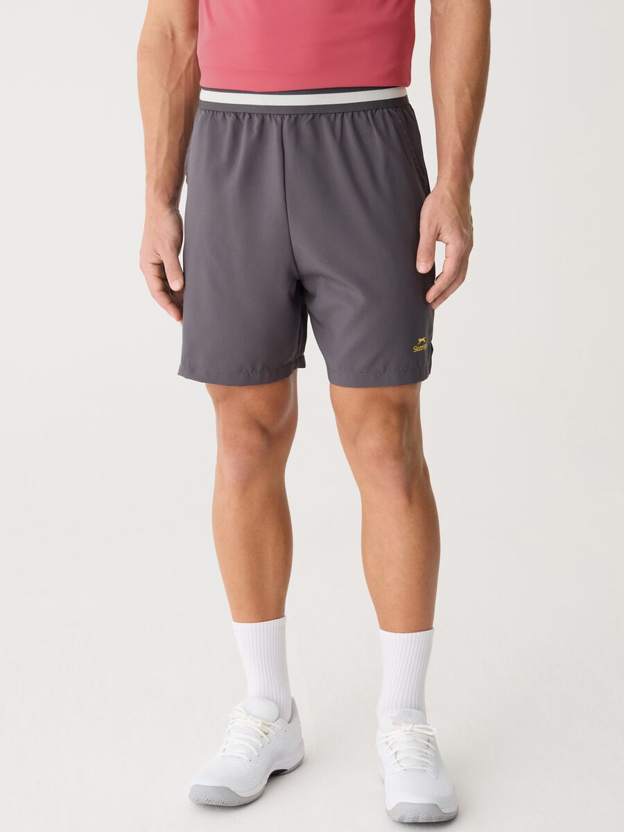 SLAZENGER Bermuda shorts in technical fabric_1