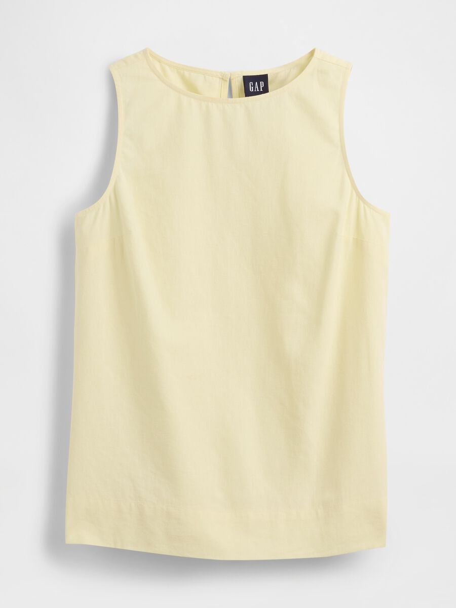 Linen-blend tank top_5