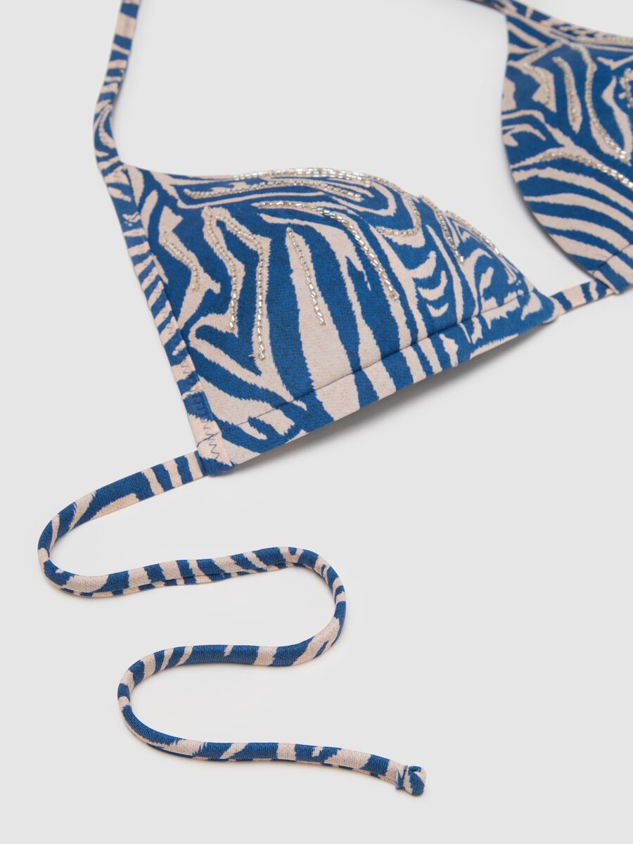 Women's Multicolour Stretch Blend Bikini_5