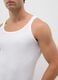 Men's White Cotton Vests Twin Pack_3