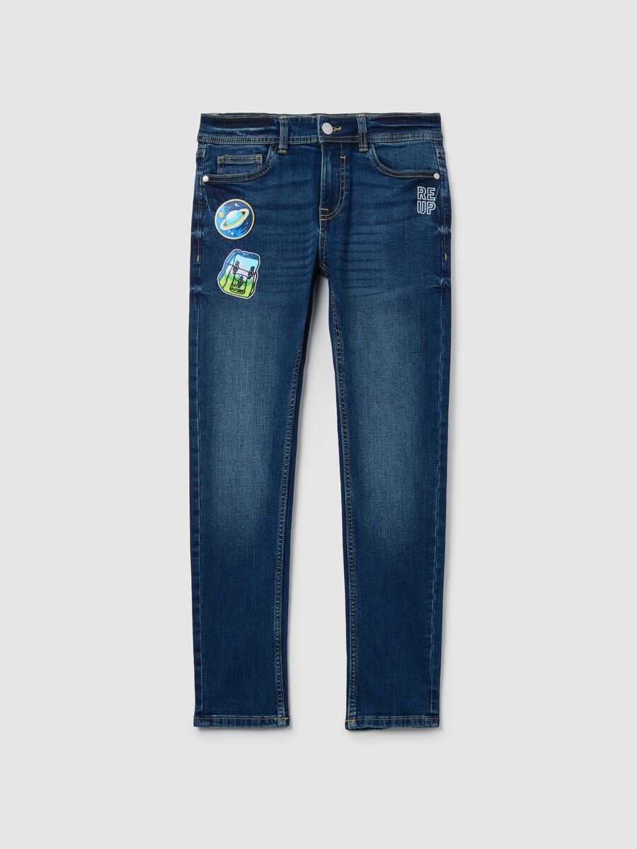 Slim-fit jeans with five pockets_3
