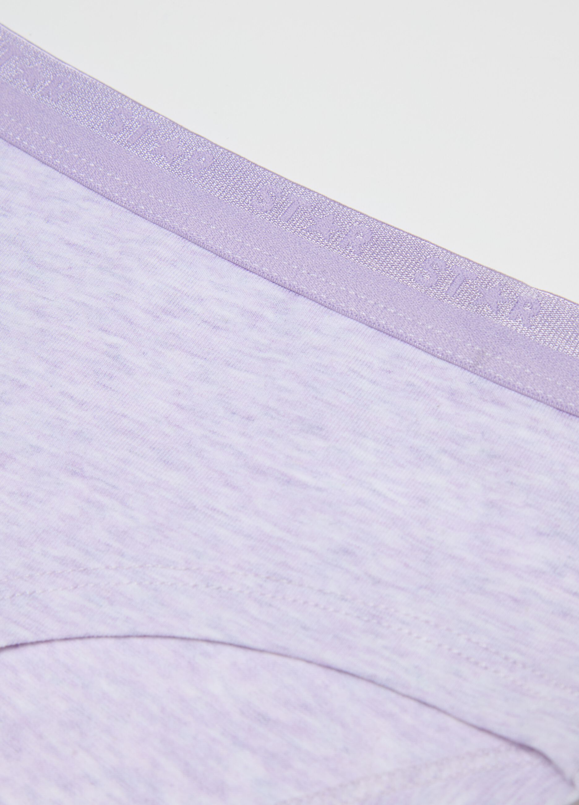 Stretch cotton knicker shorts