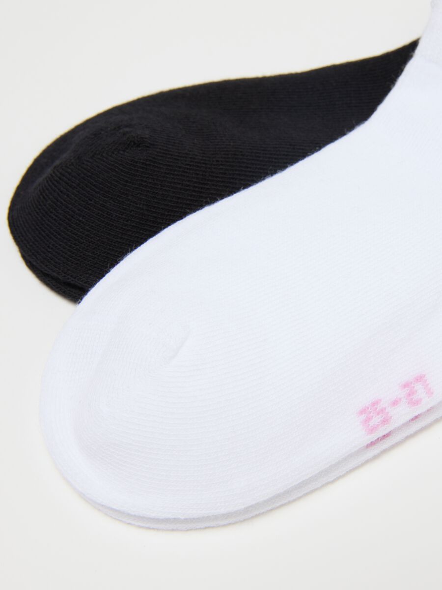 Girls' Multicolour Short Cotton Socks Multipack_2