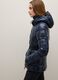 Blue padded water-repellent regular fit jacket_3