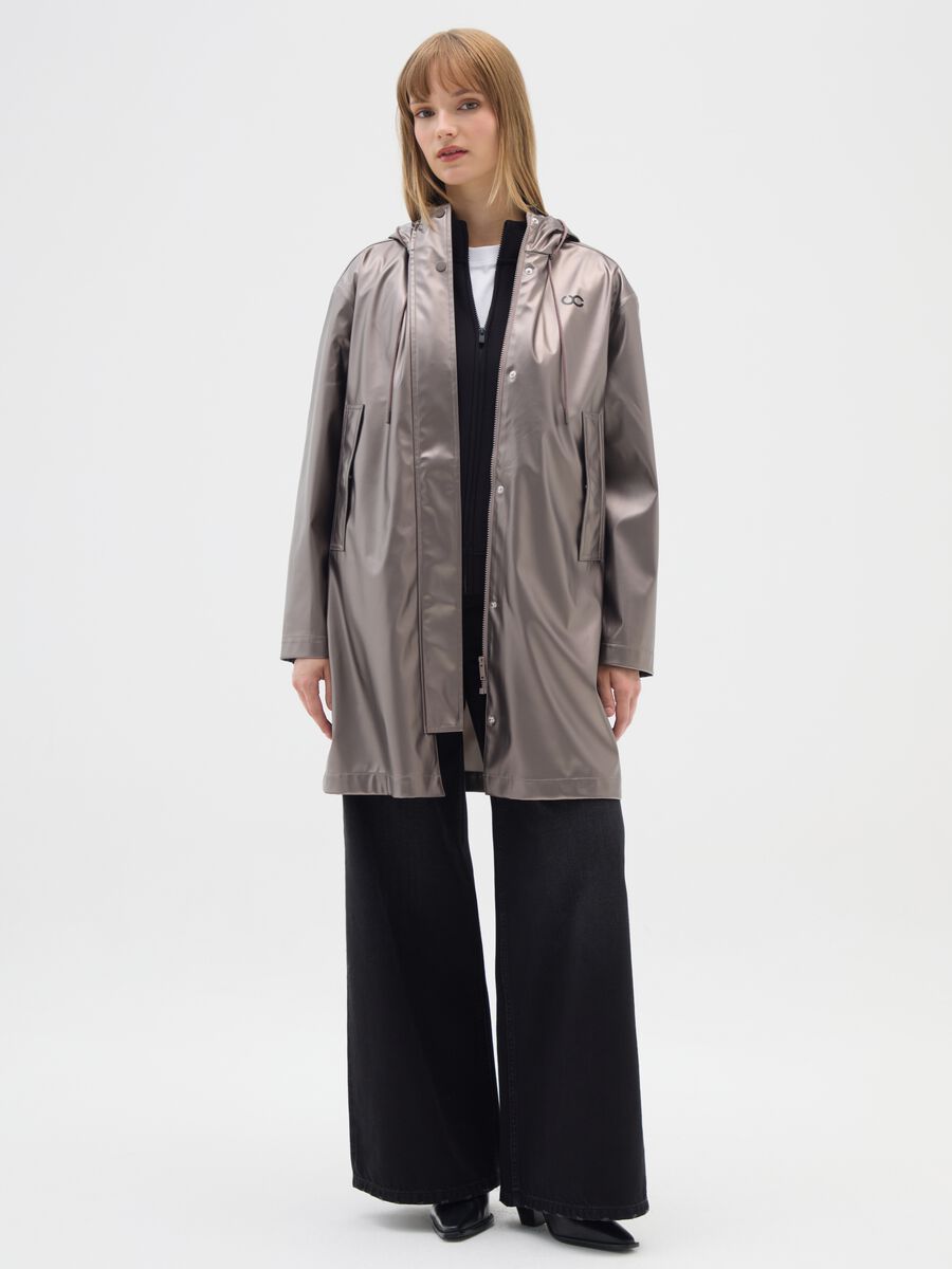 Brown regular fit jacket_1