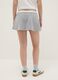 Grey regular fit miniskirt with elasticated waist_2