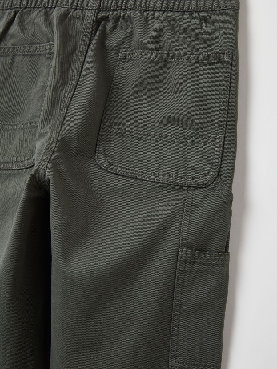 Pantaloni carpenter in cotone_2