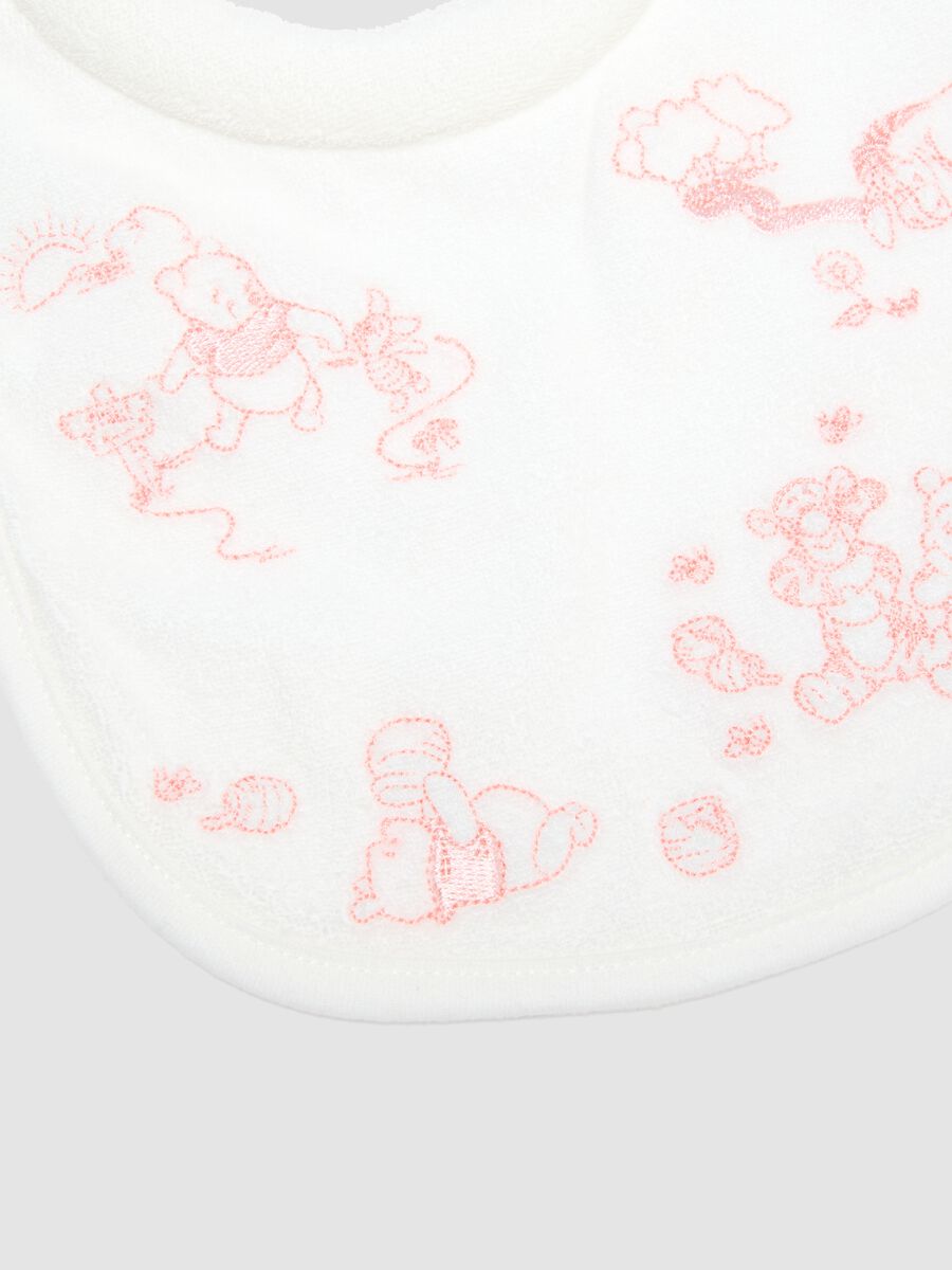 Bipack bavaglini in puro cotone multicolor da neonata Winnie-the-Pooh_1